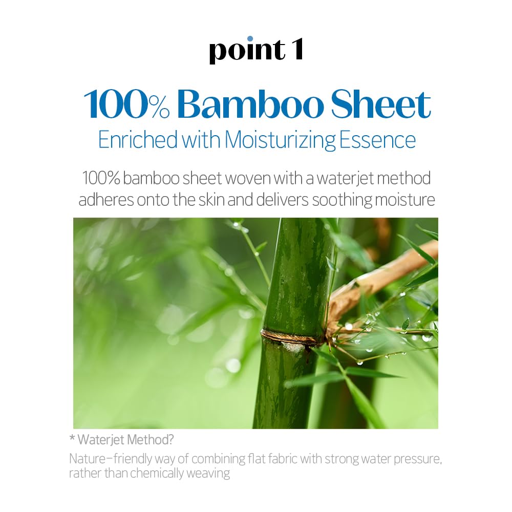 Korea Skincare Face Mask Sheet 10pcs Pack Panthensoside for Deep Moisture and PH balance of skin