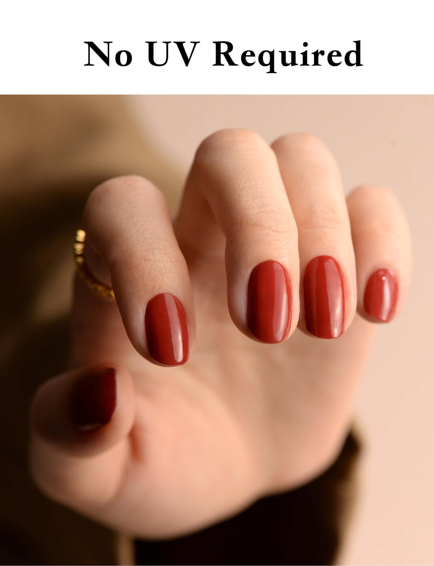 gel nail strip sticker red