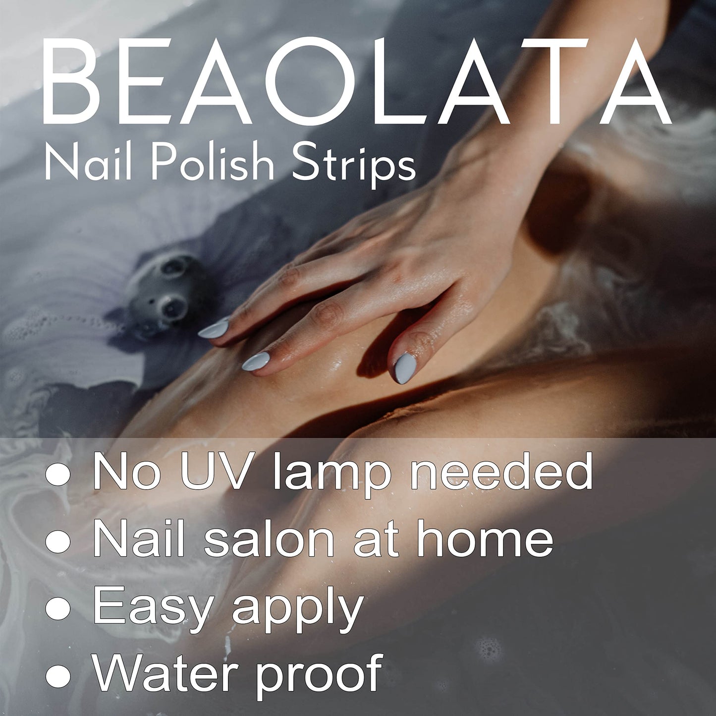 gel nail strip stickers features