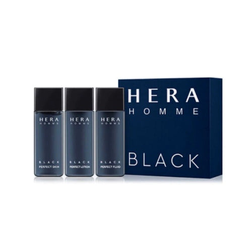 HERA Homme Black Perfect Sample Trial Travel Gift 3pcs Kit for men