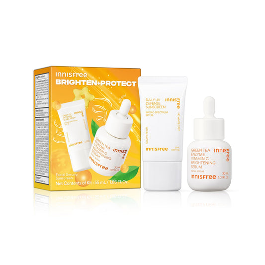 Korean Skincare Sunscreen Gift Brighten Protect Set