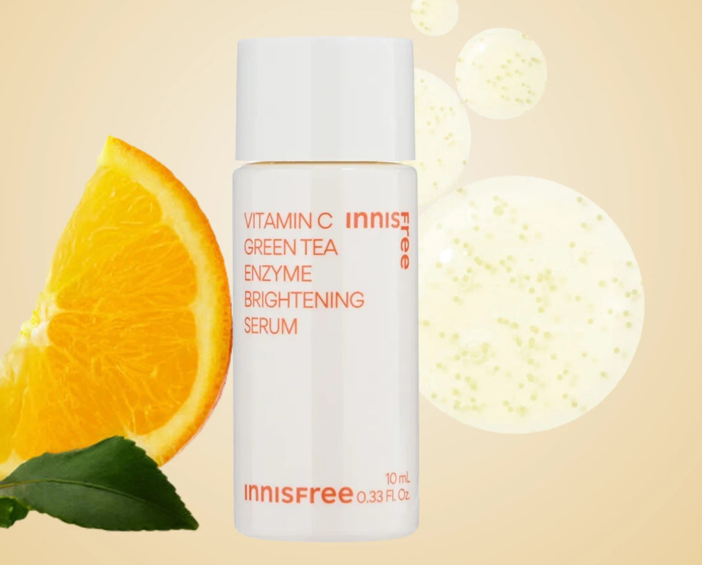 Innisfree Vitamin C Green Tea Enzyme Brightening 3 Sample Travel Gift kit