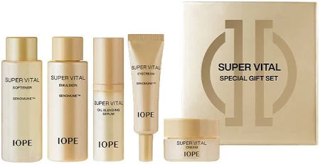 IOPE Super Vital Special Sample Trial Gift Travel 5 Item Set