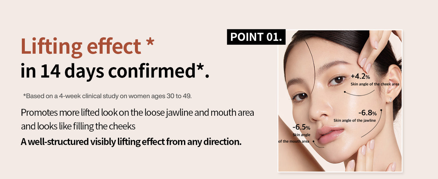 Korea Skincare for Anti aging over 40s 50s+ BIO-PDRN Caffeine Shot Serum 38% Plant based Vegan PDRN & 20,000ppm Caffeine & Niacinamide for Plumping Skin  Intense Lifting and Firming