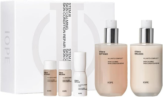 Korea Skincare Gift Set for intense Anti Aging over50s  Toner Lotion and Serum with Liposome Niacinamide, Dermatologically Tested Hydrating and Firming, Fine Lines Wrinkle Care